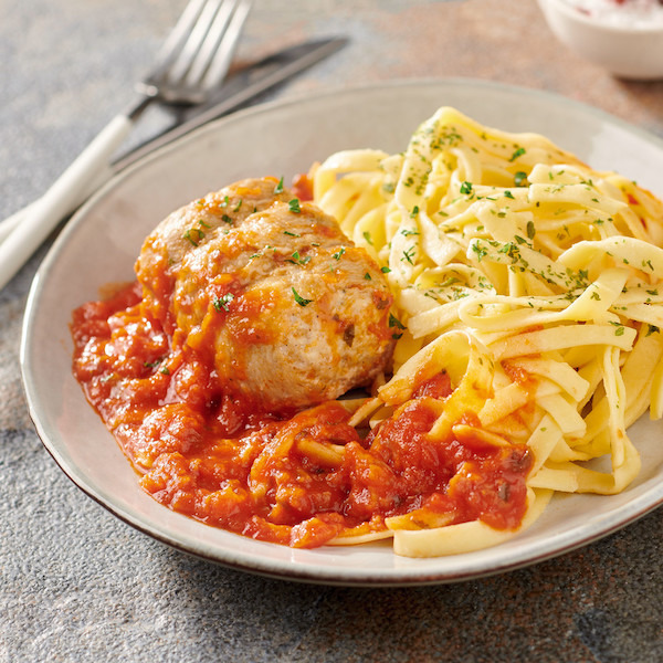  Paupiette de veau sauce tomate et tagliatelles aux oeufs code EAN 3366760042085 