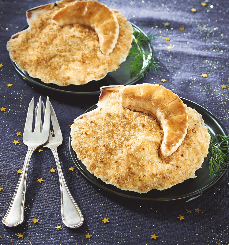 FE 2 COQUILLES AUX NOIX DE SAINT JACQUES SAUCE CHAMPAGNE  3366760042603 (3366760042603)