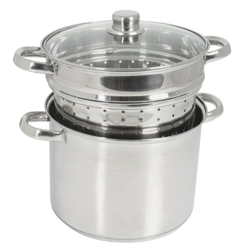 504626 cuit pâtes 8 l + couvercle verre diamètr...