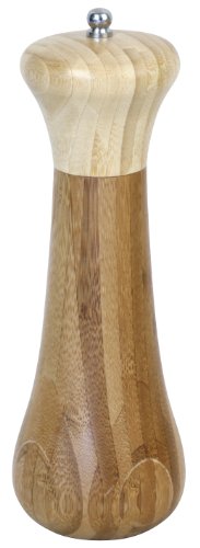 505206 moulin à sel ou à poivre bambou forme poire