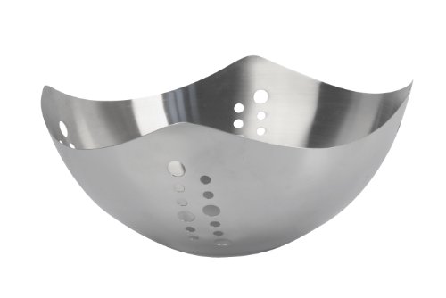 507603 corbeille à fruits en inox diamètre 30 cm