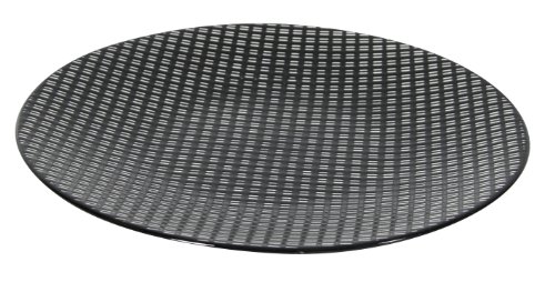 Assiette à dessert grès noir/blanc brillant 21 cm