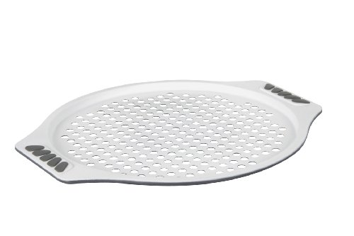 512250 moule à pizza en acier gris / blanc 38,5...