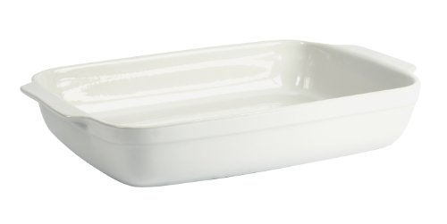 512732 plat à four rectangulaire avec anses cér...