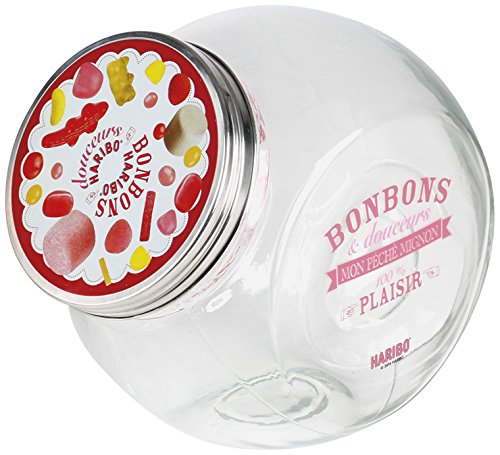 517266 bonbonnière verre transparent 13,5 x 19,...