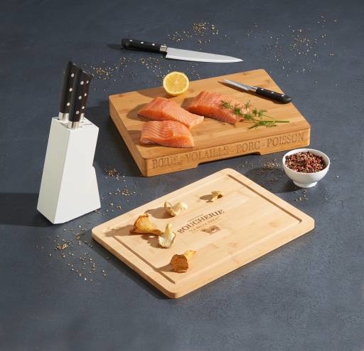 Billot Bambou avec bord gravé