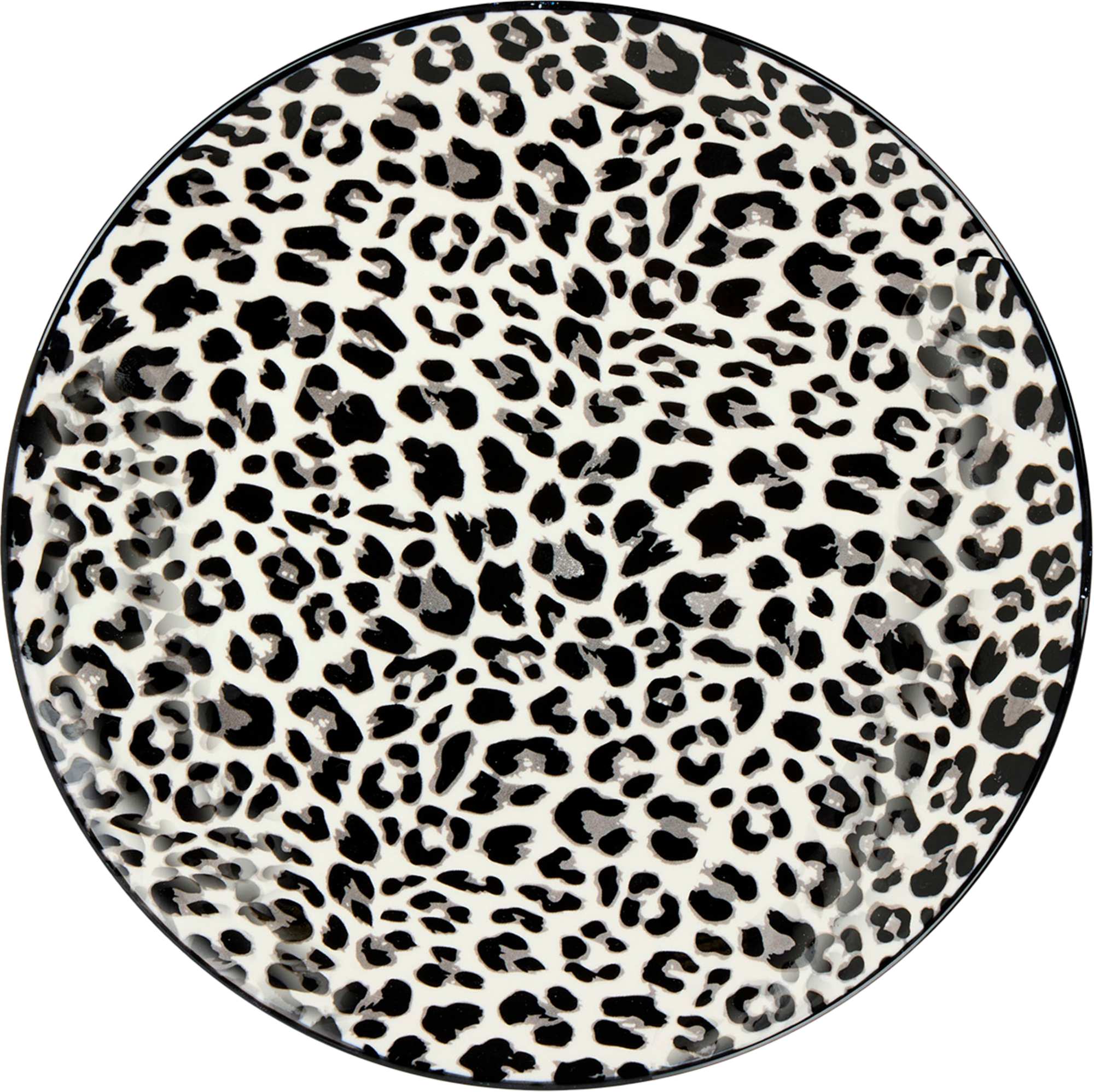 ASSIETTE PLATE LÉOPARD 27,5CM