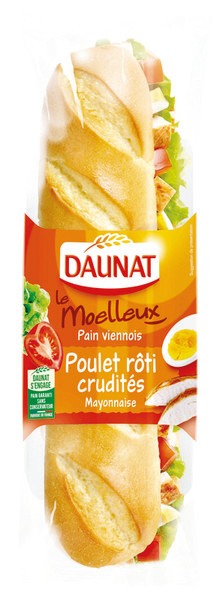 LE MOELLEUX PAIN VIENNOIS DAUNAT