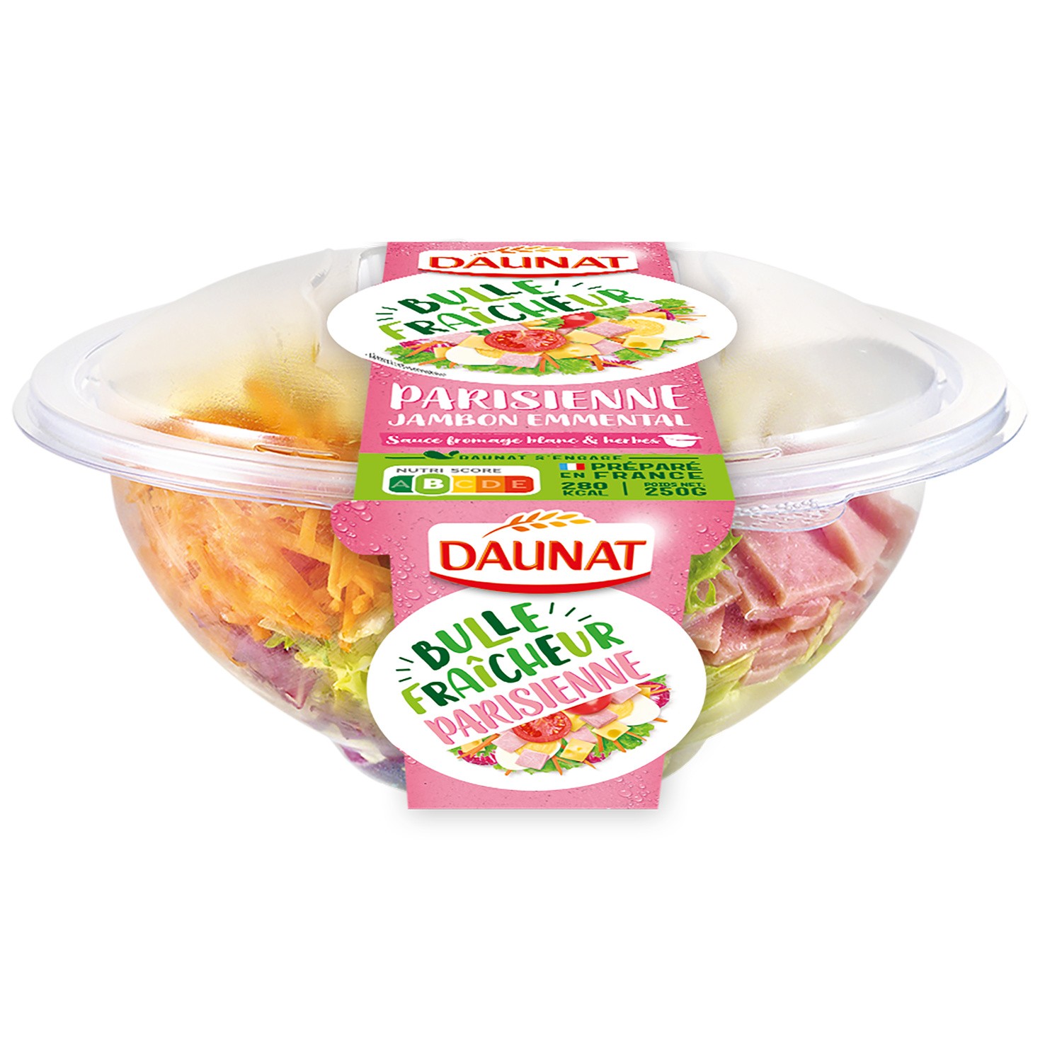 Salade de jambon emmental sauce fromage blanc D...