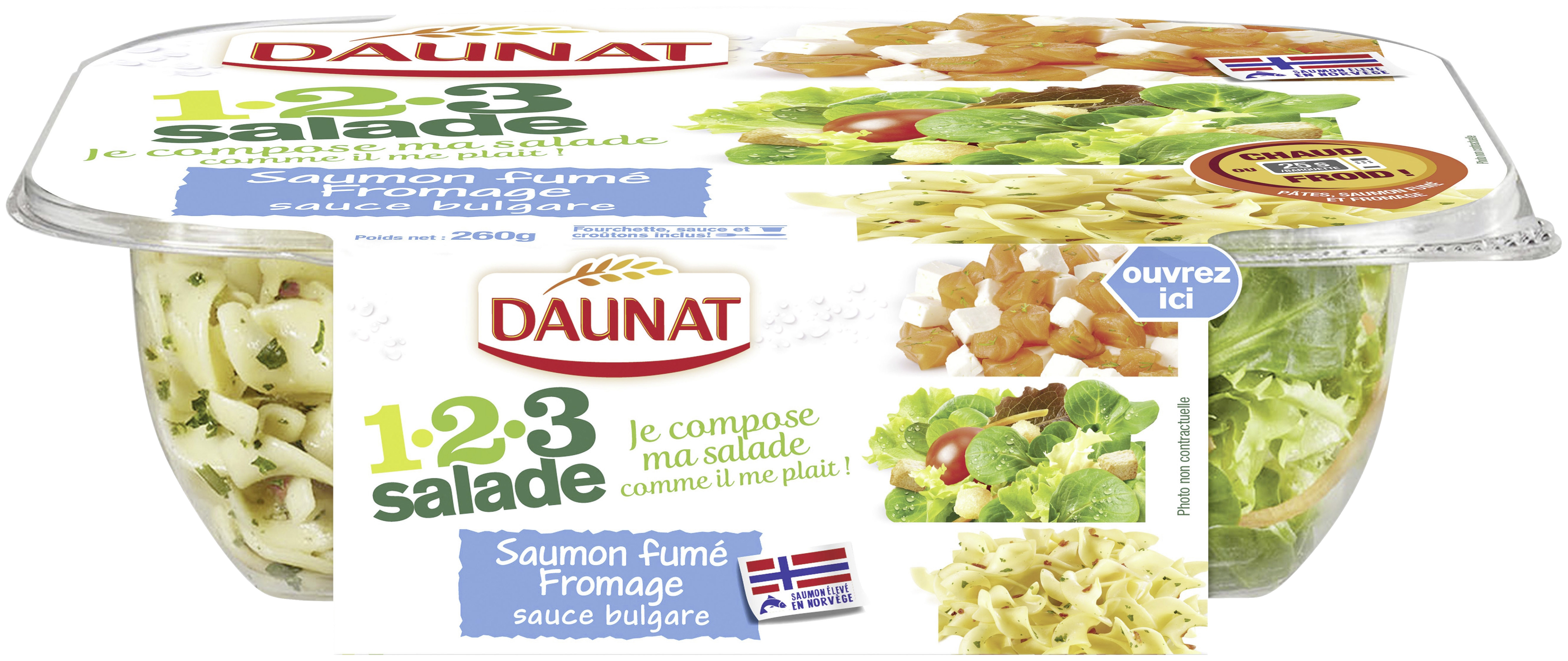 Salade 1,2,3 la scandinave Daunat