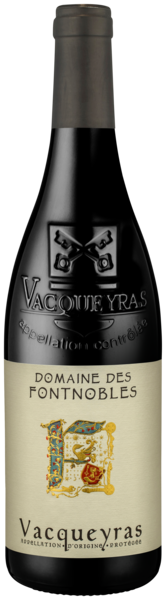 DOMAINE DES FONTNOBLES AOP VACQUEYRAS ROUGE
DOMAINE DES FONTNOBLES code EAN 3367770008740 