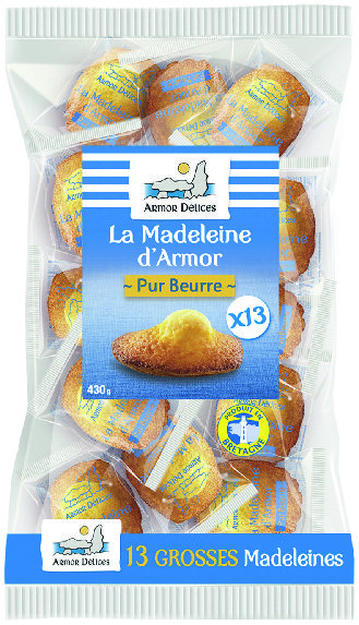  MADELEINES "ARMOR DÉLICES" code EAN 3368390000985 