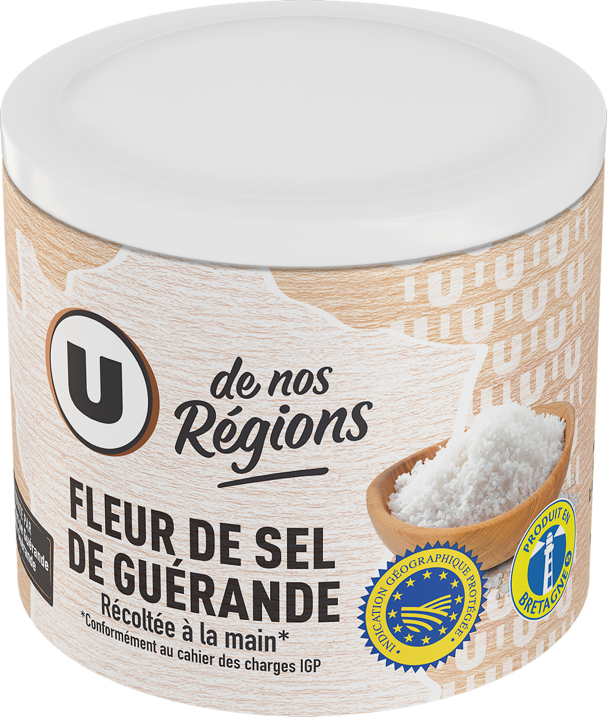  FLEUR DE SEL DE GUERANDE U DE NOS REGIONS code EAN 3368953964198 