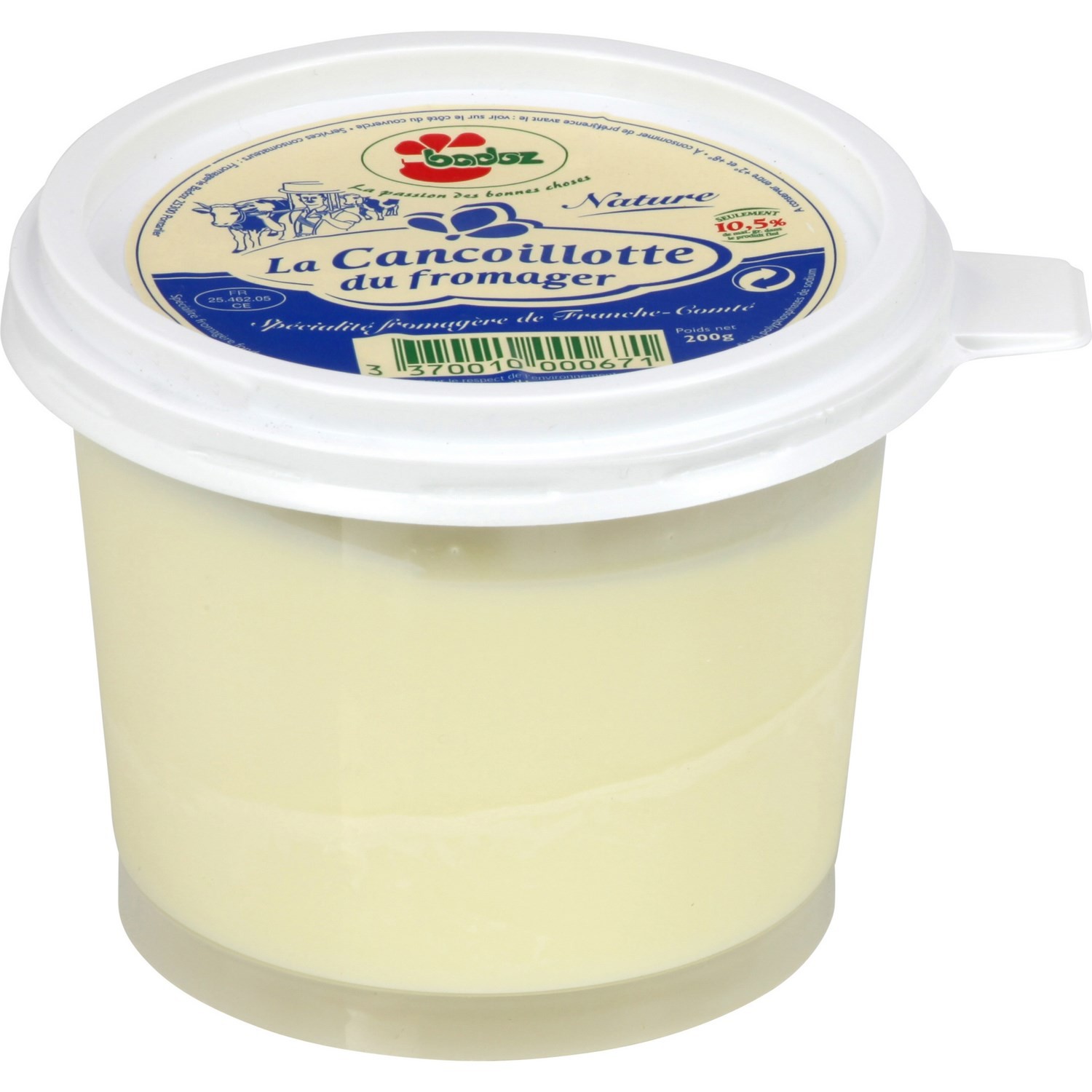 Fromage Cancoillotte/nature BADOZ