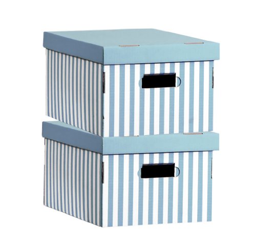 Ran3311 lot de 2 boîtes shirt turquoise