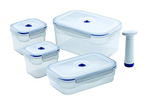 Compactor Kitchen Acc926 lot de 4 boîtes alimentaires rectangulaire 3,5 l / 1,4 l / 750 ml flavia 3370910055016 (3370910055016)