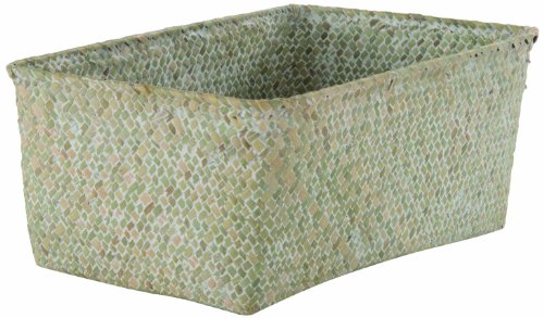 Ran6527 kito panier jonc tressé beige céruse