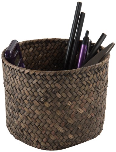 Ran6532 mika lot de 2 paniers ronds jonc tressé...