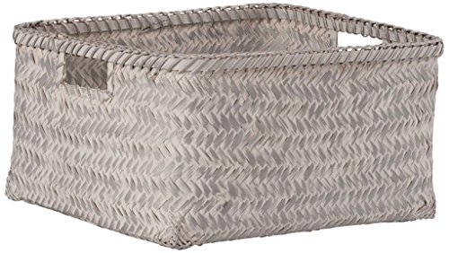 Dalat panier blanc brillant taille l