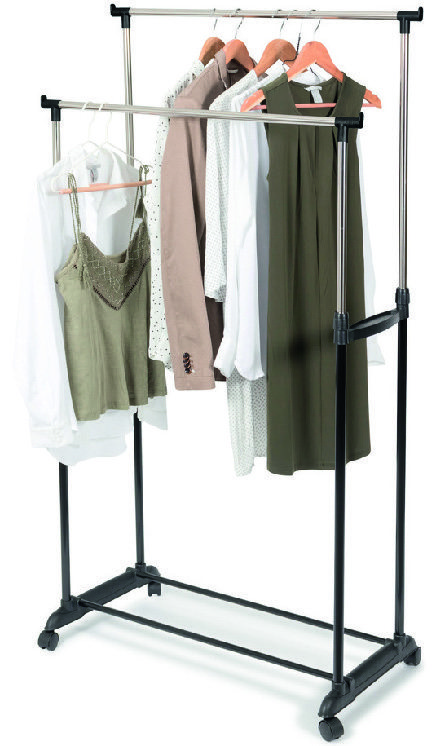 PORTANT DOUBLE + 6 CINTRES