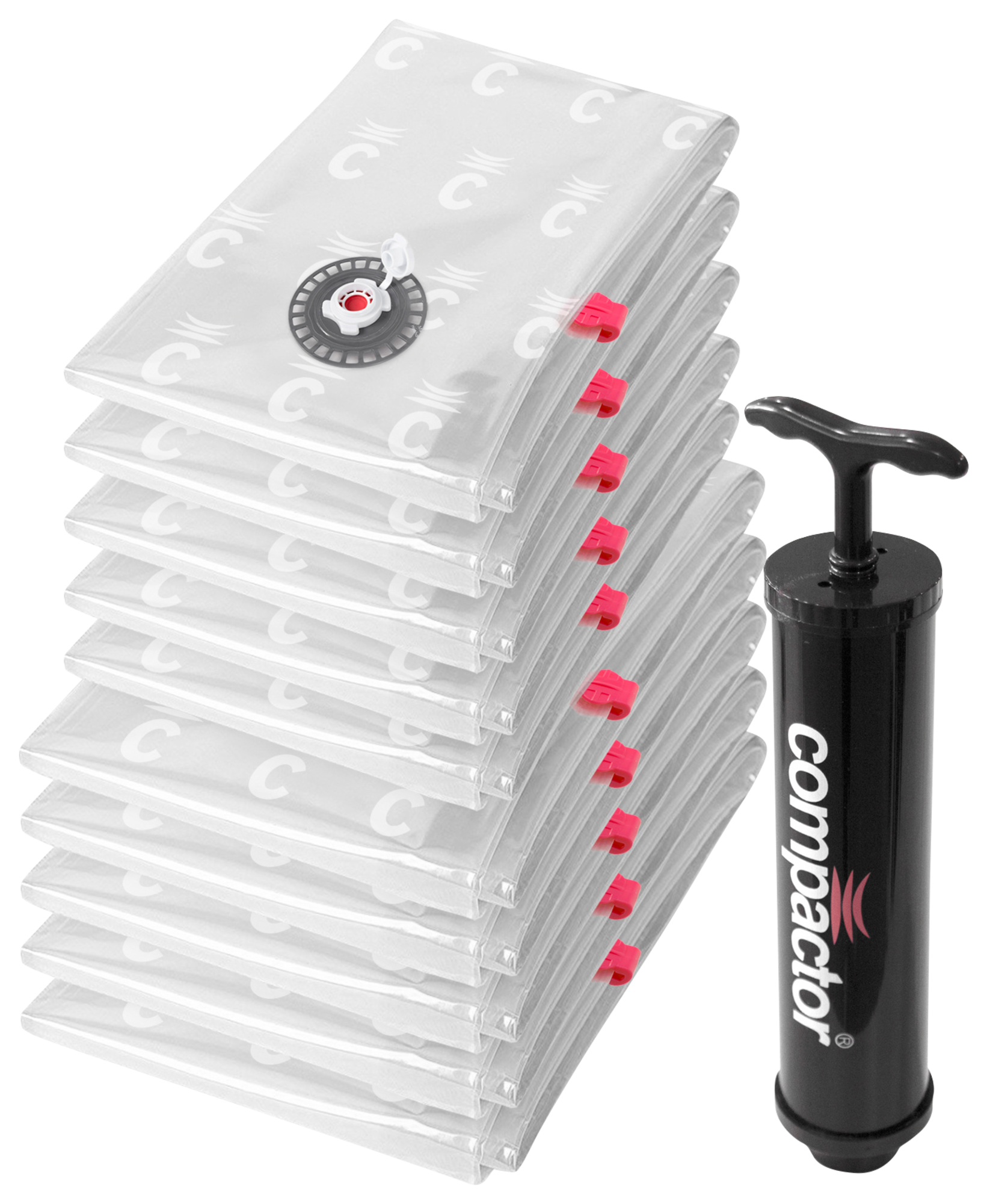 LOT DE 10 SACS DE COMPRESSION COMPACTOR