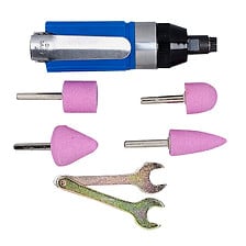 Meuleuse droite- 4 meules - D6mm