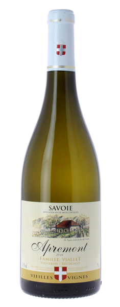 "VIEILLES VIGNES" DOMAINE VIALLET AOP VIN DE SAVOIE APREMONT BLANC SEC
 code EAN 3375030000243 