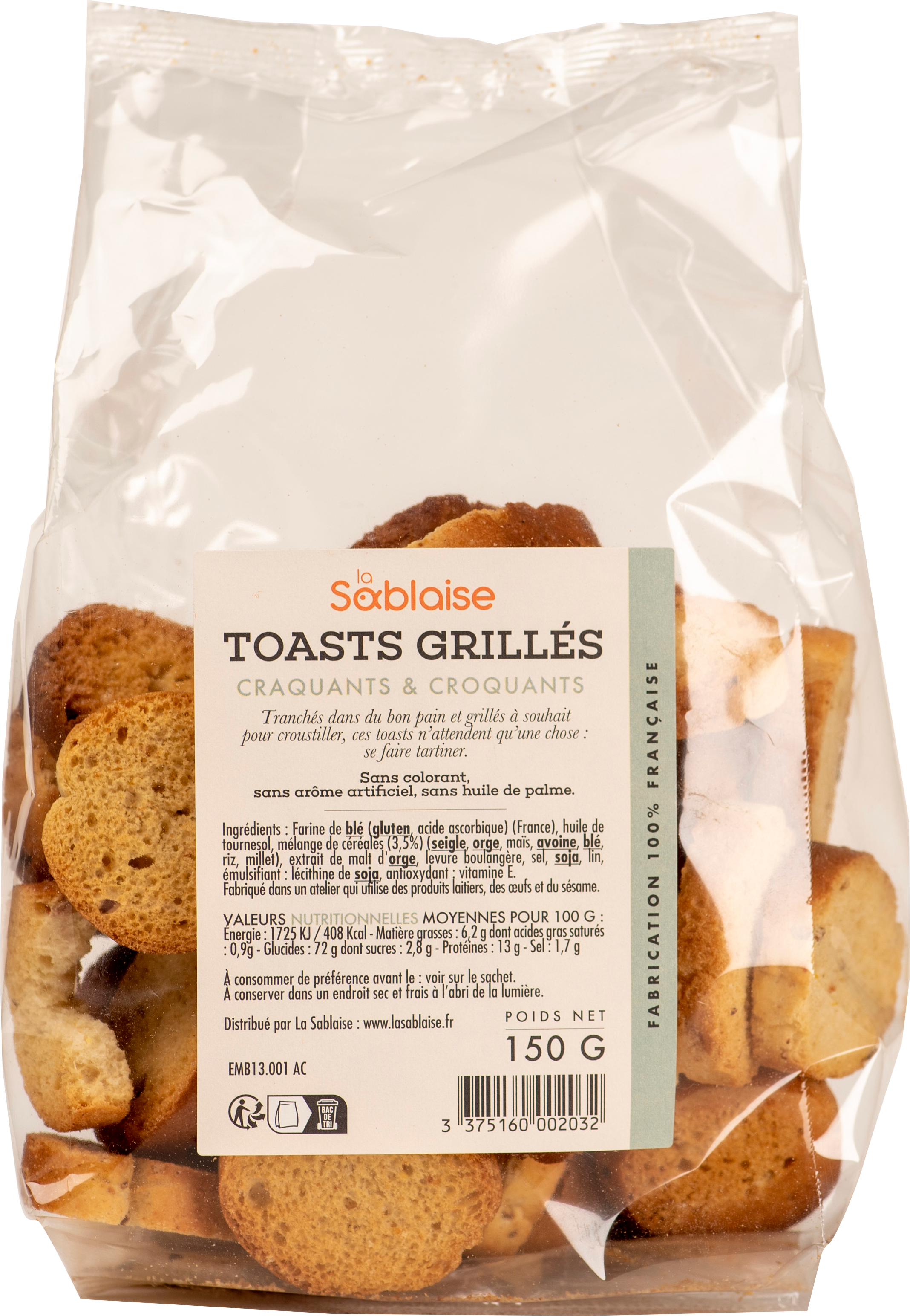 TOASTS GRILLÉS