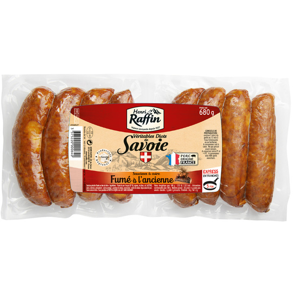 HENRI RAFFIN Diots de Savoie code EAN 3375220000640 