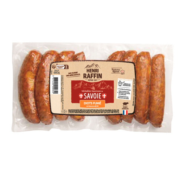 Véritables Diots De Savoie Henri Raffin 3375220000657 