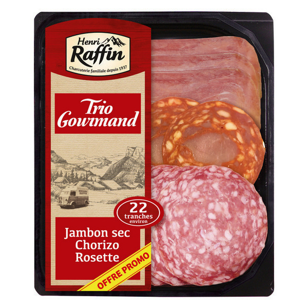 Assortiment de charcuteries