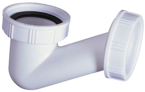 Sp601 siphon de baignoire gain de place en v