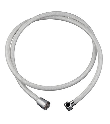 62210201 flexible de douche en pvc lisse blanc