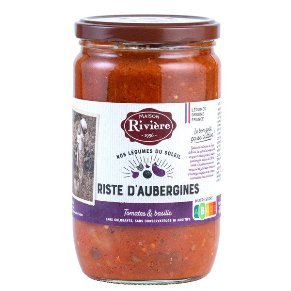 RISTE D'AUBERGINES 
MAISON RIVIÈRE