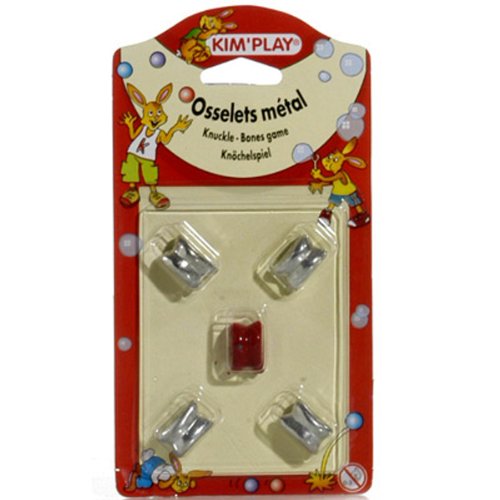 - 311gu - jeu de société - jeu d'osselets en metal