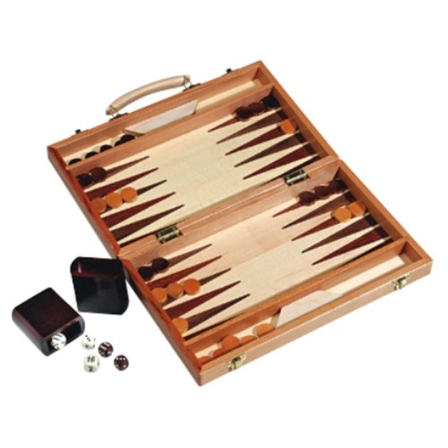 - jeu de société - backgammon bois luxe