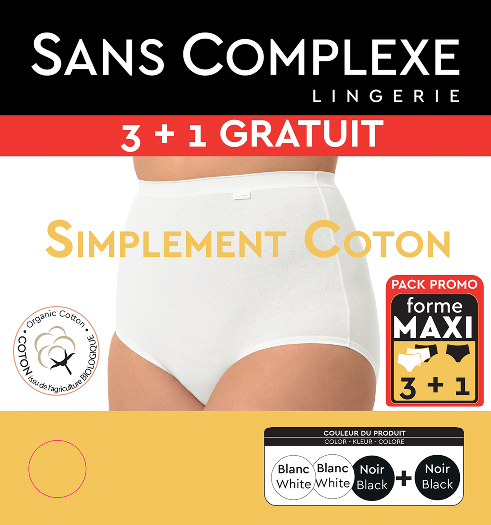 SLIP MAXI SIMPLEMENT COTON