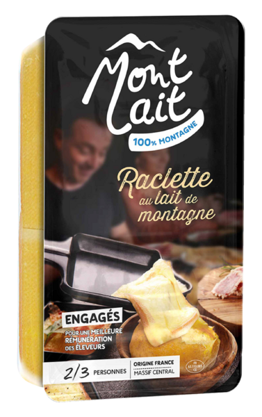 MONT LAIT RACLETTE AU LAIT DE MONTAGNE 
 code EAN 3376963467868 