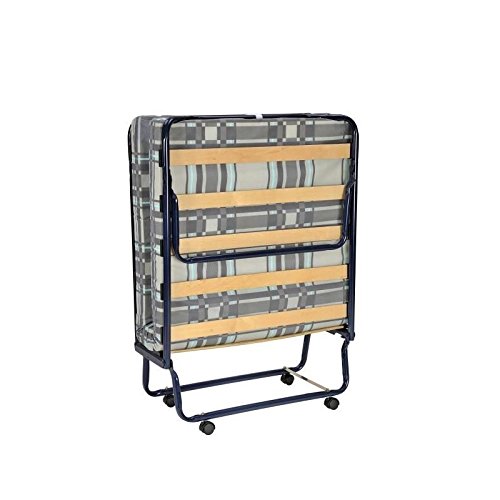 Lit pliant 12 lattes 78x185cm Matelas Mousse 8cm