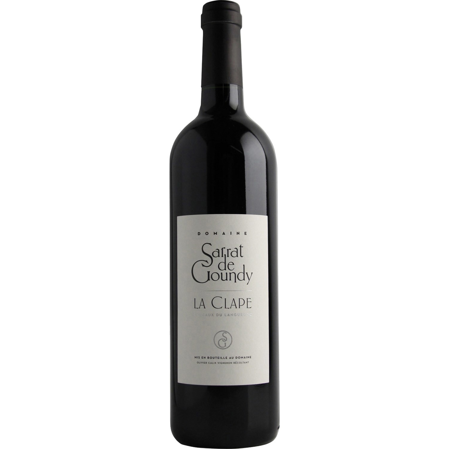 Vin rouge Languedoc La Clape DOMAINE SARRAT DE ...