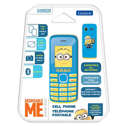 Lexibook - GSM20DES - Téléphone portable Minions