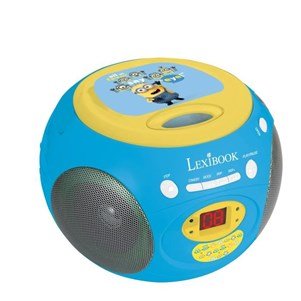 Minions Despicable Me Kids Boombox - bleu clair -