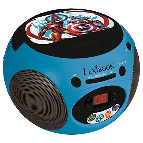 Lexibook - Rcd102av - Avengers - Radio Lecteur Cd