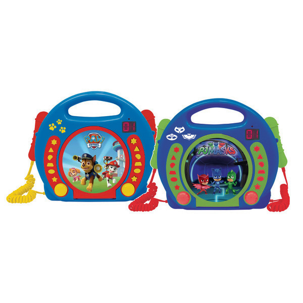 pow-patrol-pyjamasques Lecteur CD avec 2 micros  code EAN 3380743068855 