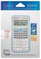 Lexibook CALCULATRICE SCIENTIFIQUE 228 FONCTIONS code EAN 3380743069630 