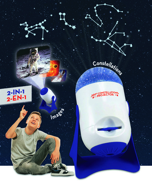 PLANÉTARIUM PROJECTEUR 2-EN-1