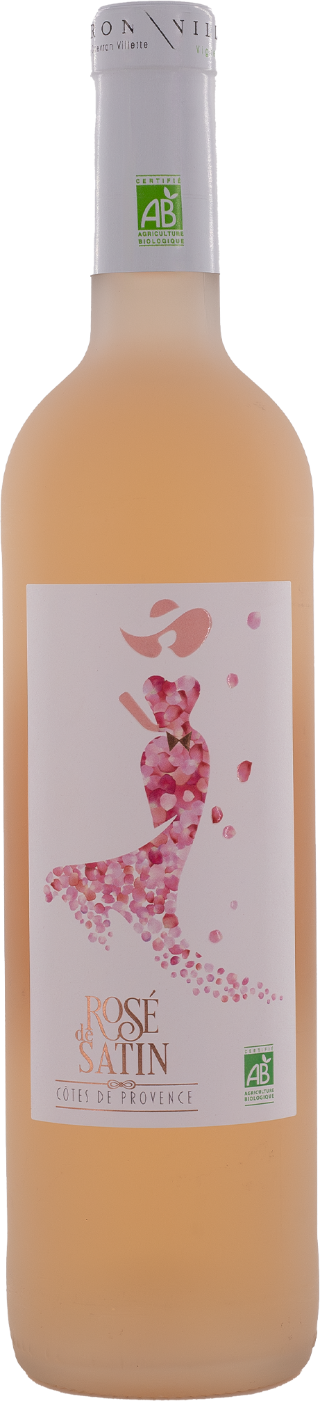 ROSÉ DE SATIN AOP CÔTES DE PROVENCE BIO code EAN 3381781004102 