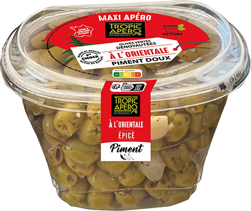 OLIVES VERTES DÉNOYAUTÉES