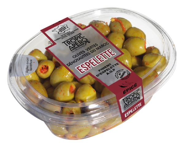  Olives Dénoyautées Au Piment D'espelette Tropic Apéro code EAN 3382510019138 
