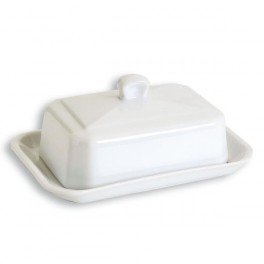 - beurrier blanc rectangulaire 250 g